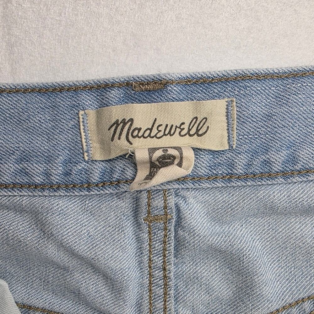 Madewell Super Wide Leg Jean Light Wash Size 28 - Picture 5 of 15